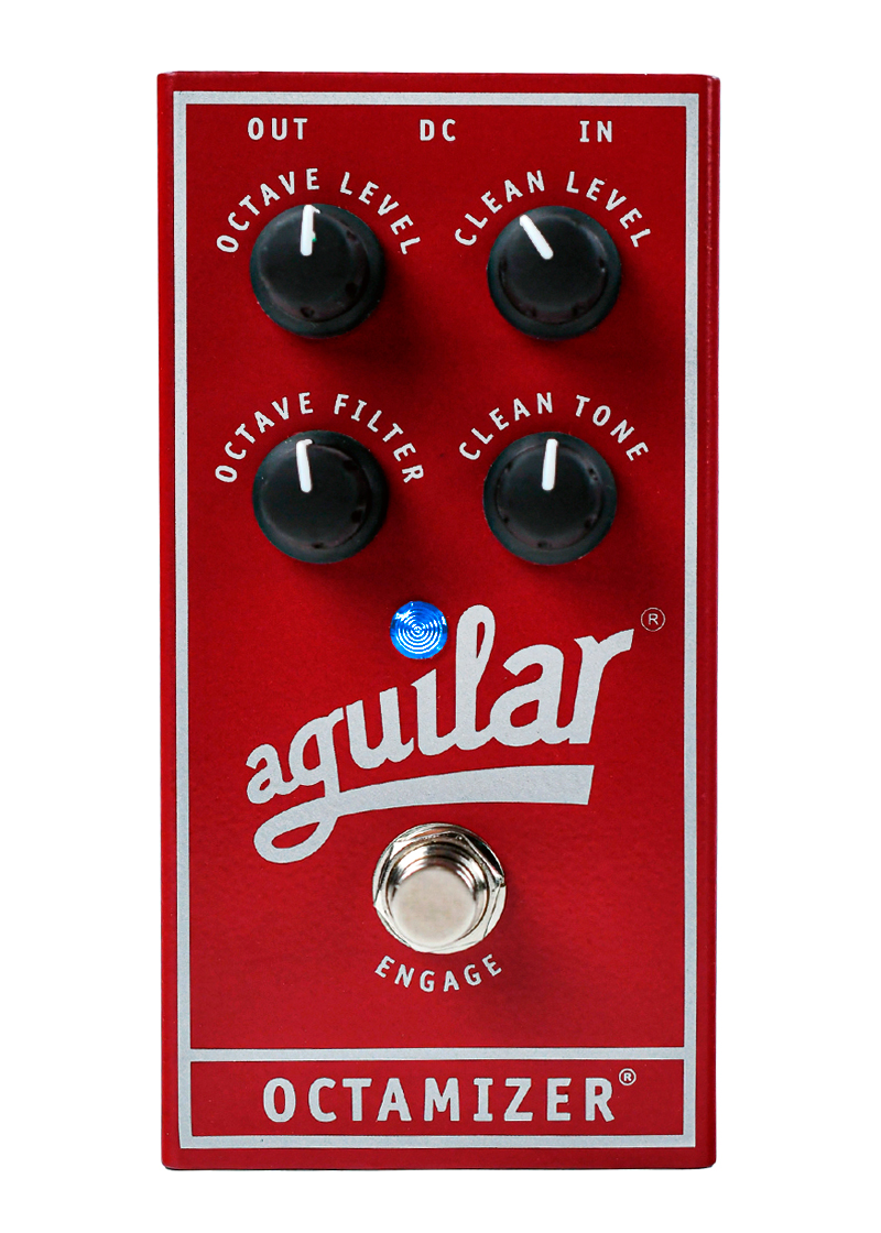 aguilar octamizer analog octave bass effects pedal