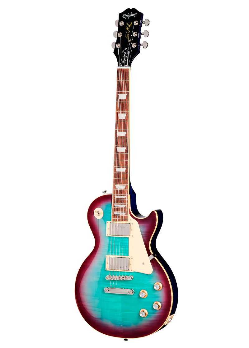 epiphone les paul standard '60s figured electric guitar