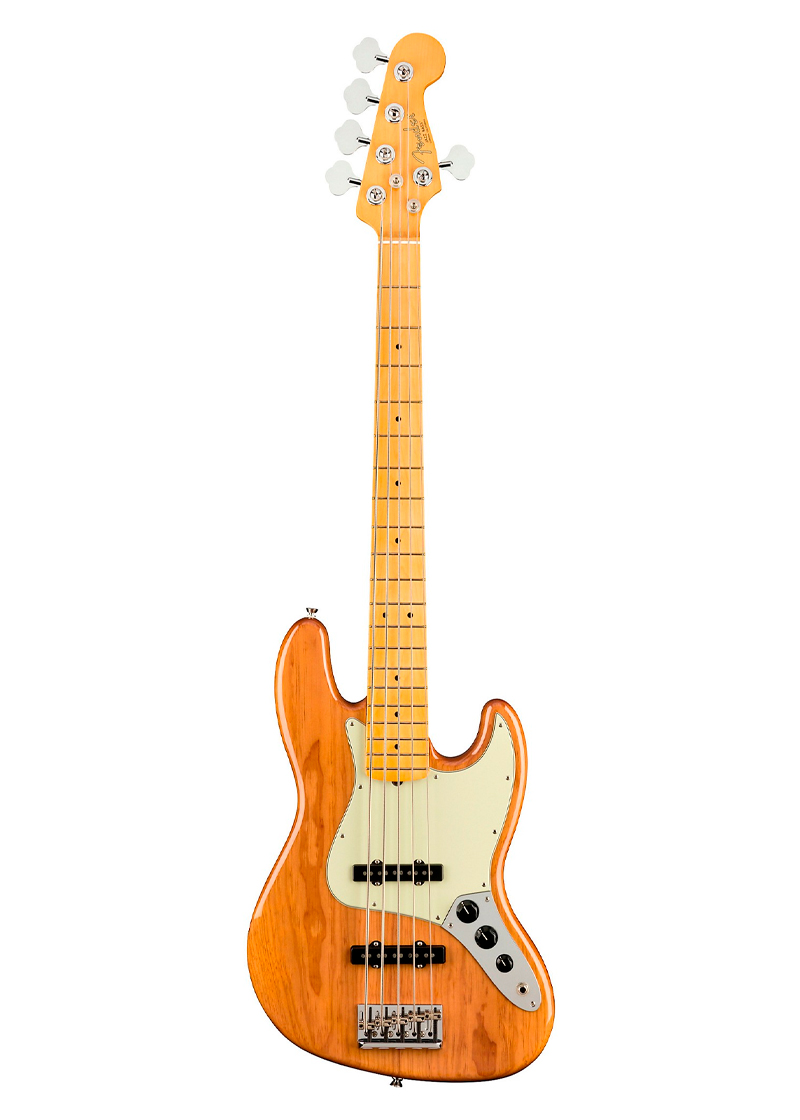 fender american professional ii jazz bass v roasted pine natural
