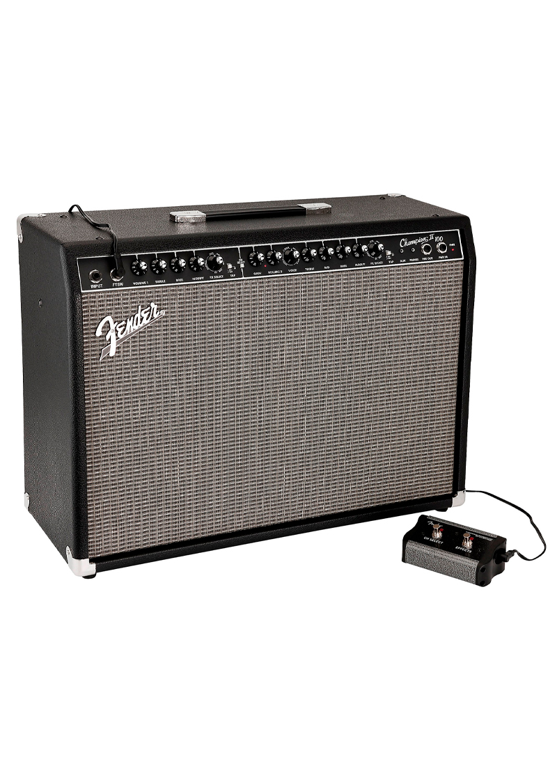 fender champion ii 100 combo amp black