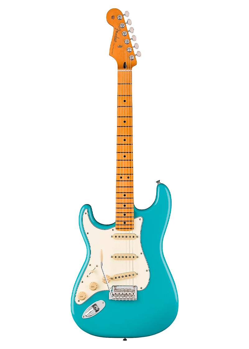 fender player ii stratocaster left handed maple fingerboard electric guitar