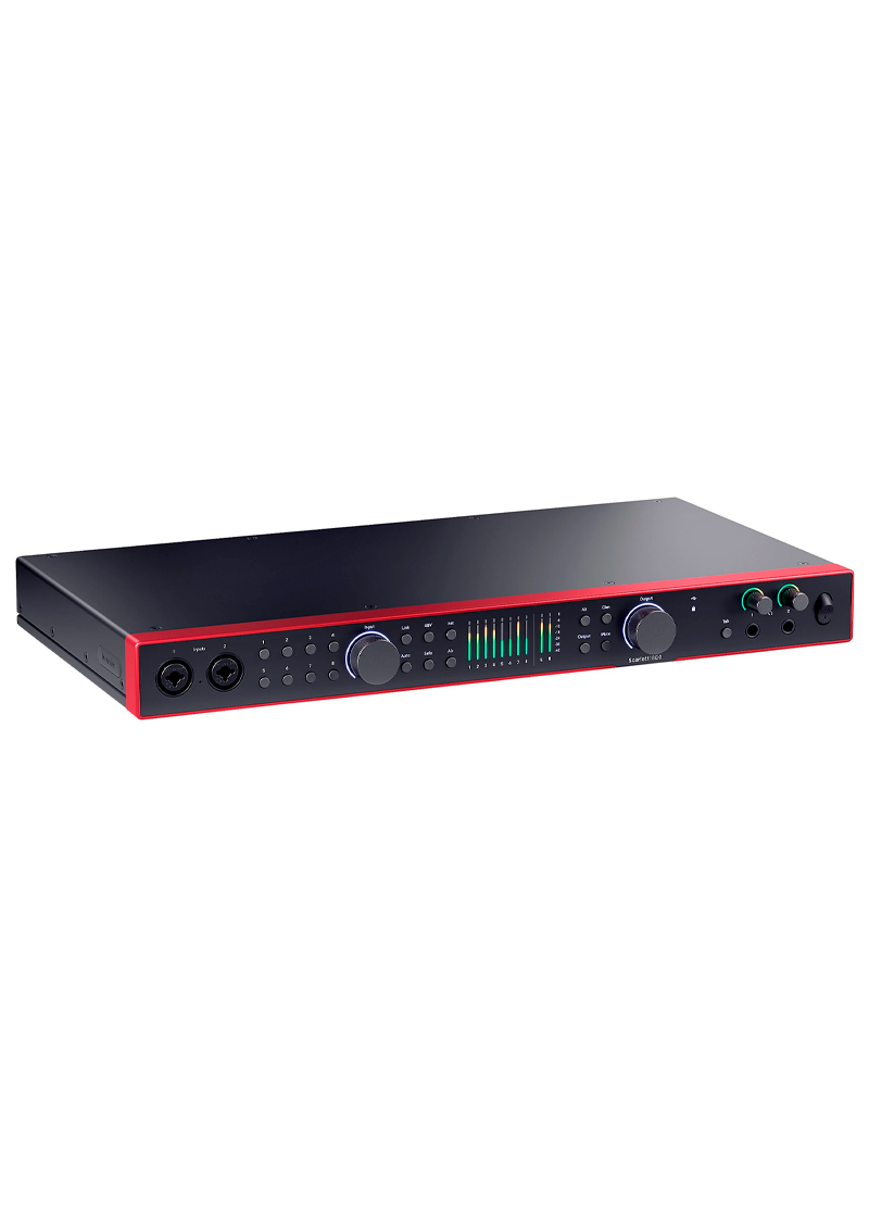 focusrite scarlett 18i20 4th gen 18x20 usb c audio interface