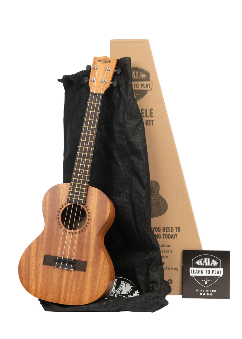 kala learn to play tenor ukulele starter kit