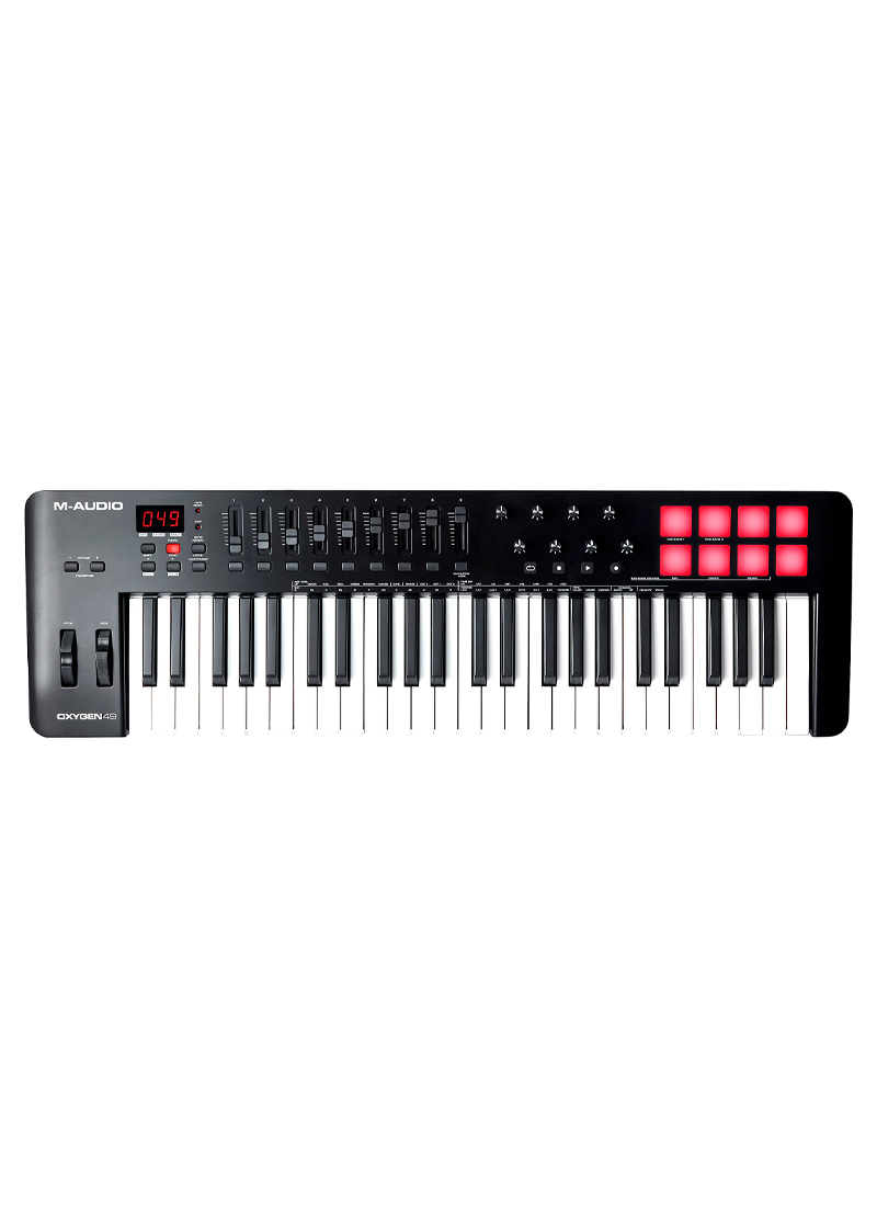 m audio oxygen 49 mkv 49 key usb midi controller
