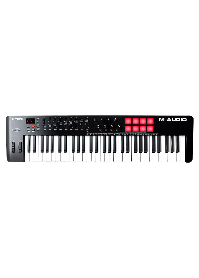 m audio oxygen 61 mkv 61 key usb midi controller