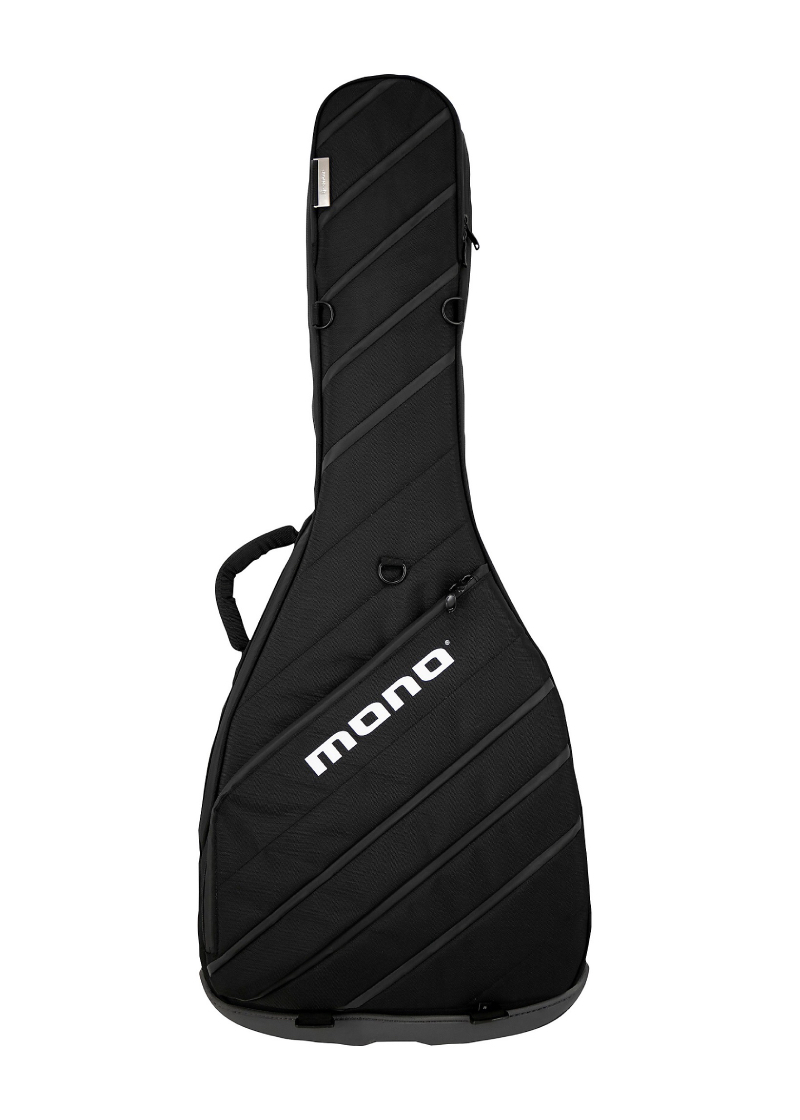 monocase vertigo ultra semi hollow guitar case black