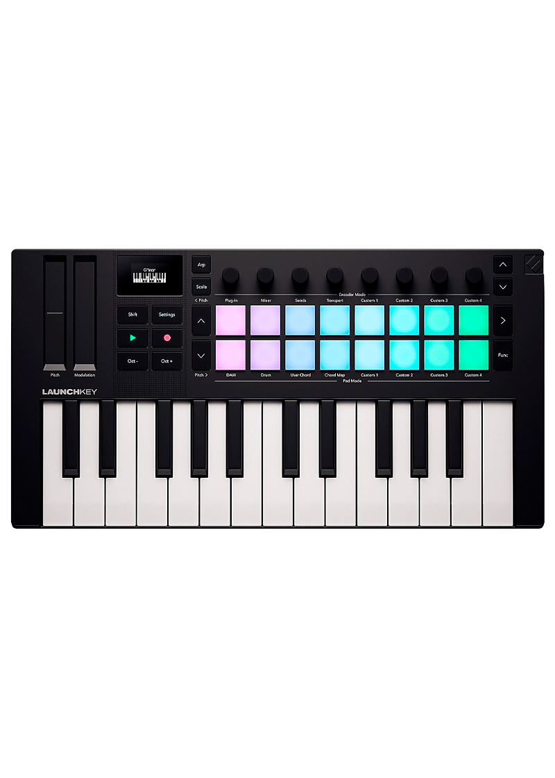 novation launchkey mini 25 mk4 keyboard controller