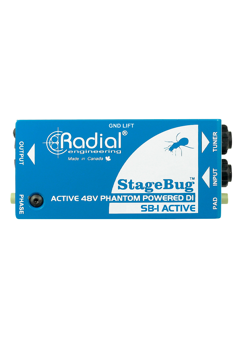 radial engineering stagebug sb 1 compact active direct box