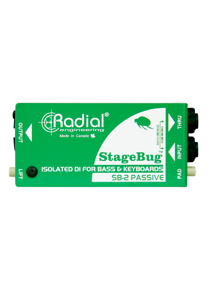 radial engineering stagebug sb 2 compact passive direct box