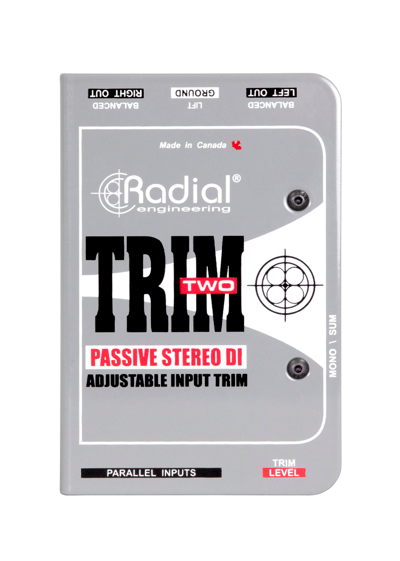 radial engineering trim two passive di for av with level control