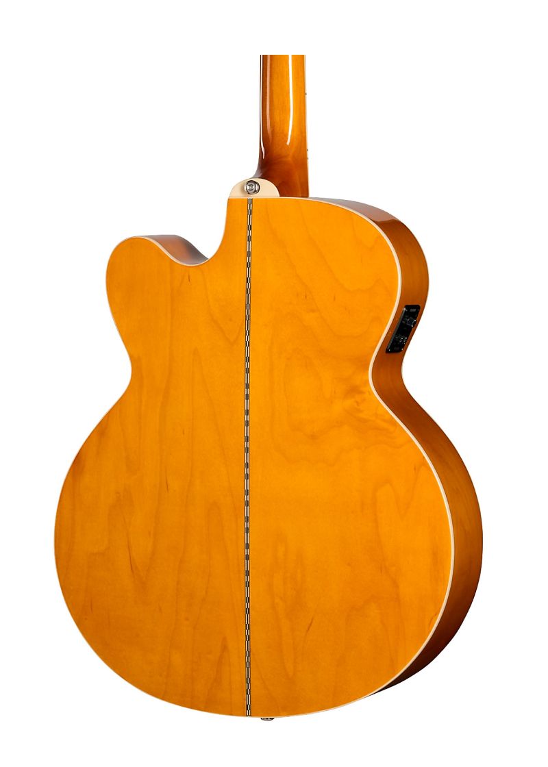 epiphone j 200 ec studio acoustic electric guitar Guitarra electroacústica Epiphone J-200 EC Studio vista posterior