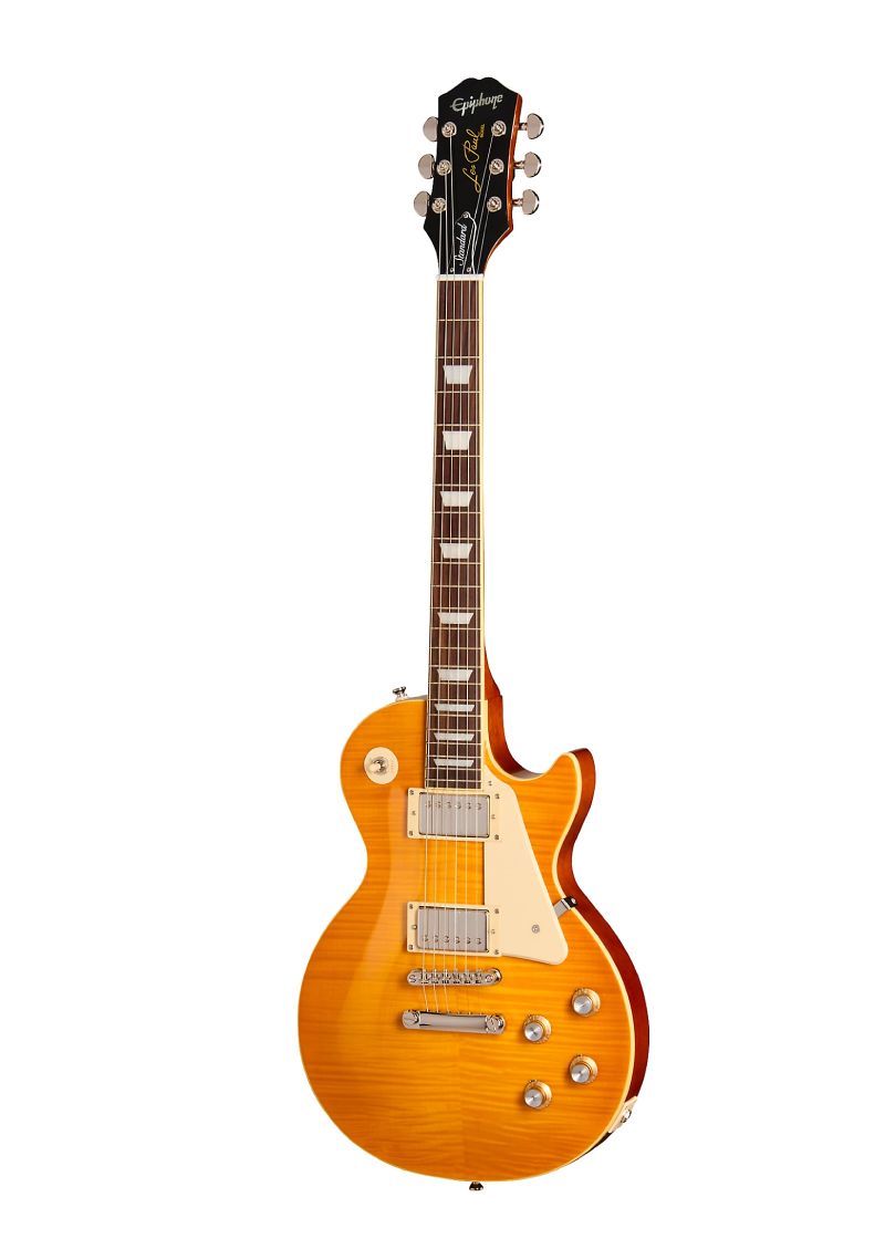 epiphone les paul standard ’60s figured electric guitar Guitarra eléctrica Epiphone Les Paul Standard ’60s Figured vista frontal