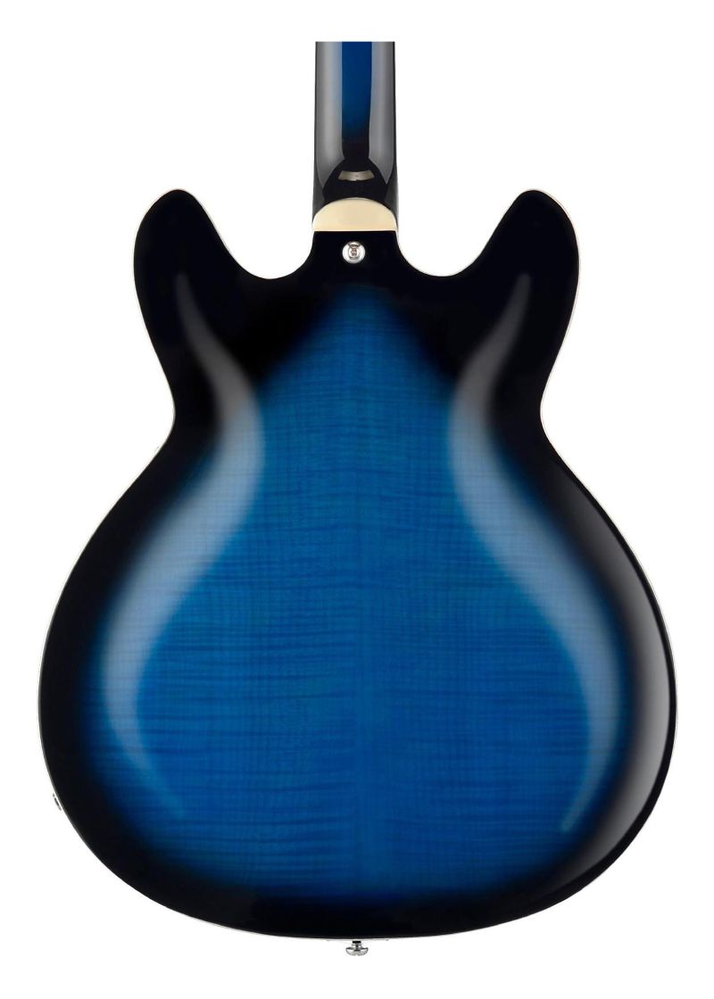 hagstrom super viking flame maple electric guitar Guitarra eléctrica Hagstrom Super Viking vista posterior
