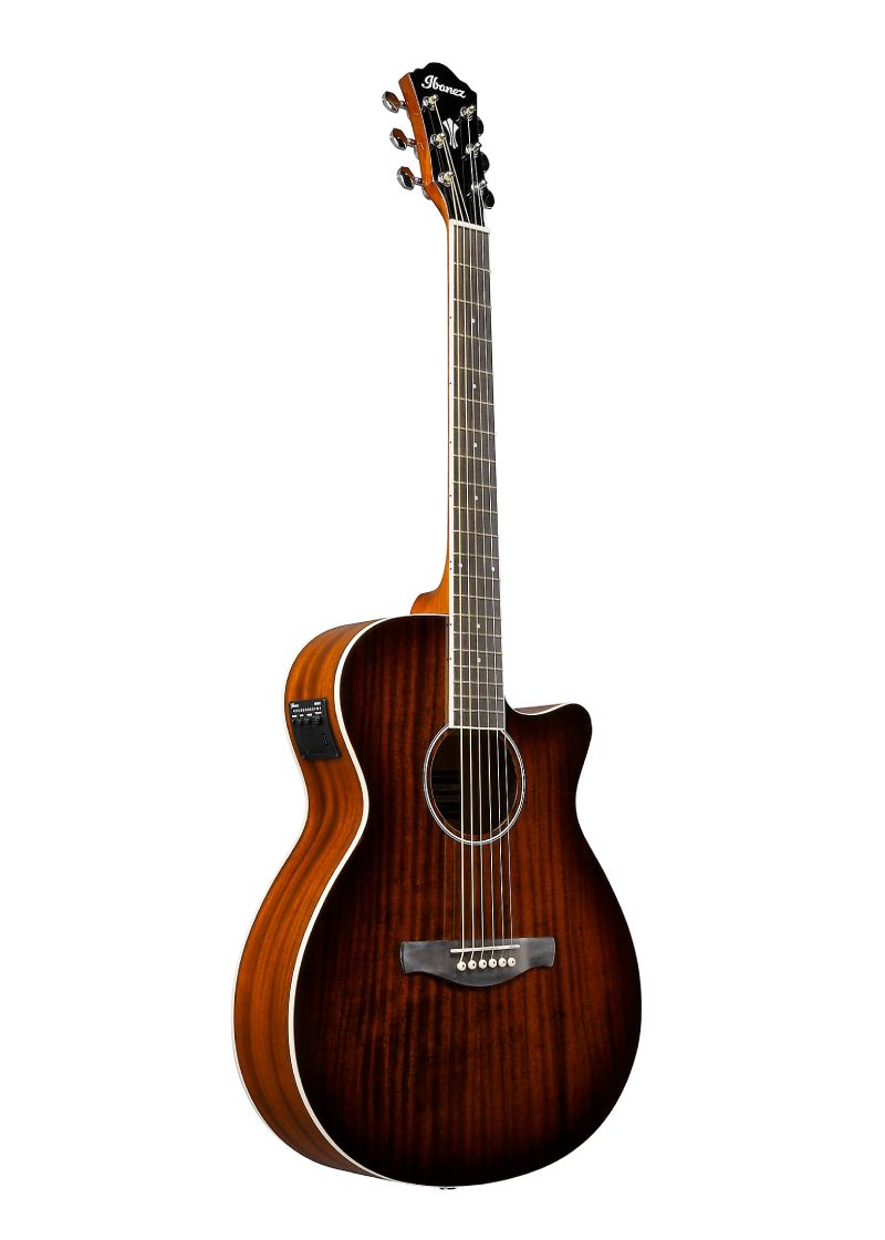 Guitarra electroacústica Ibanez AEG7MH Grand Concert Violin Sunburst vista frontal