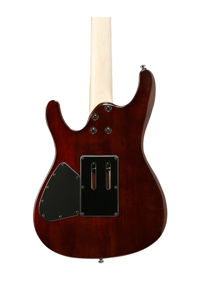 ibanez s series s670qm electric guitar Guitarra eléctrica Ibanez S670QM vista posterior