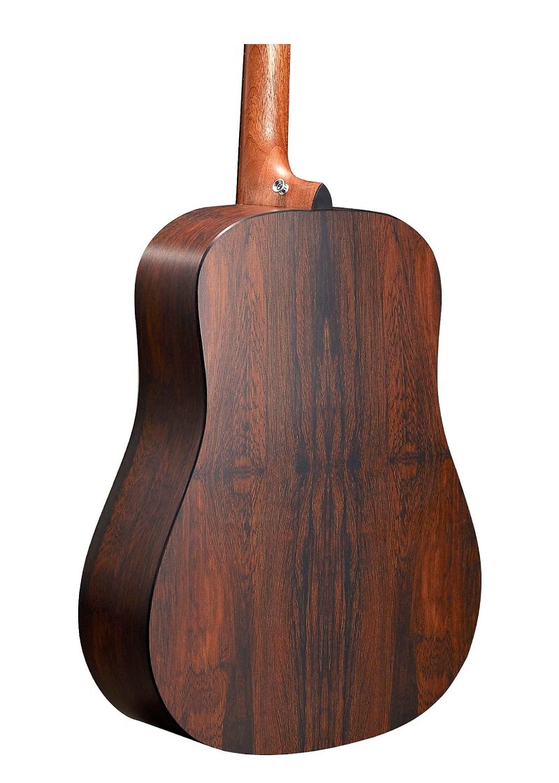 martin d x2e x rosewood dreadnought acoustic electric guitar Guitarra electroacústica Martin D-X2E Rosewood vista posterior