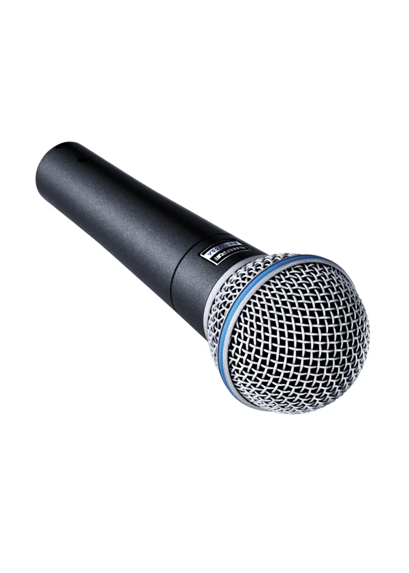 shure beta 58a micrófono dinámico de voz Micrófono dinámico Shure BETA 58A vista lateral