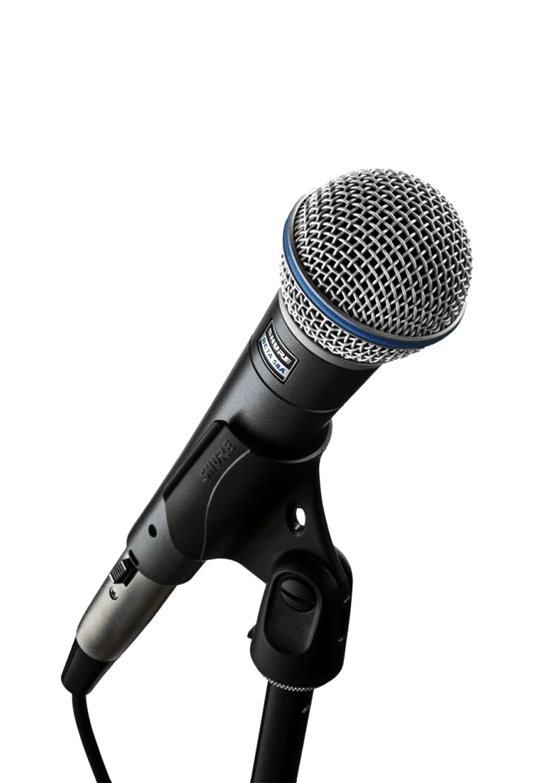 shure beta 58a micrófono dinámico de voz Micrófono Shure BETA 58A con adaptador de soporte