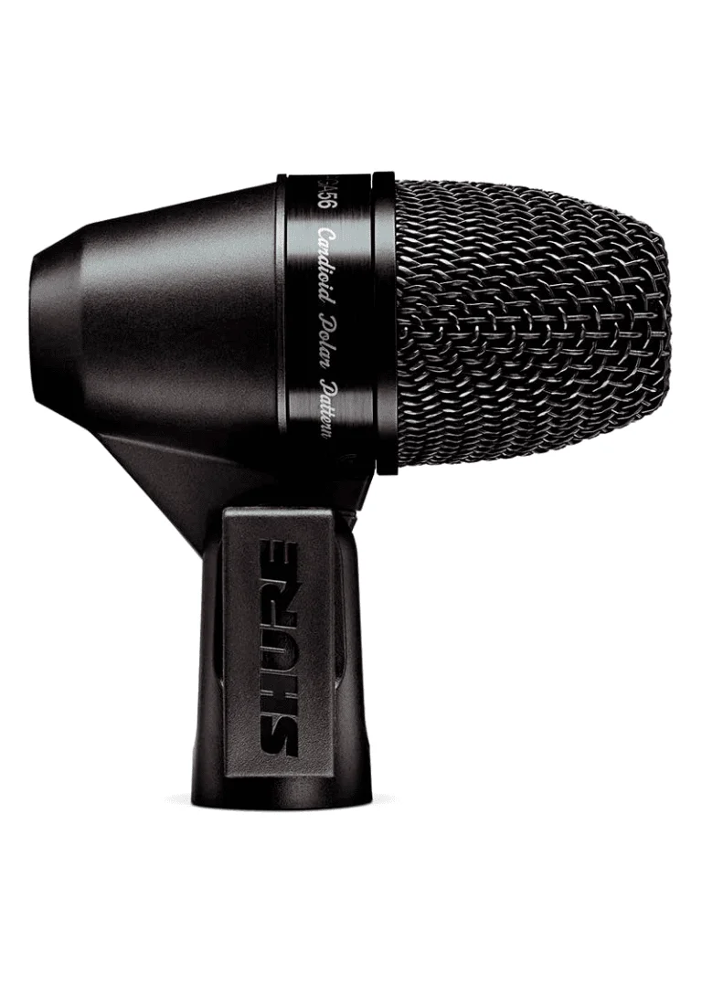 Micrófono de percusión Shure PGA56 vista frontal