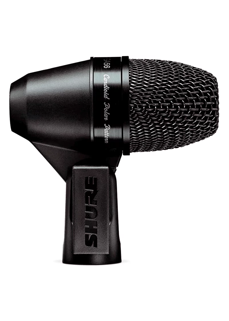 Micrófono dinámico Shure PGA56-XLR vista frontal