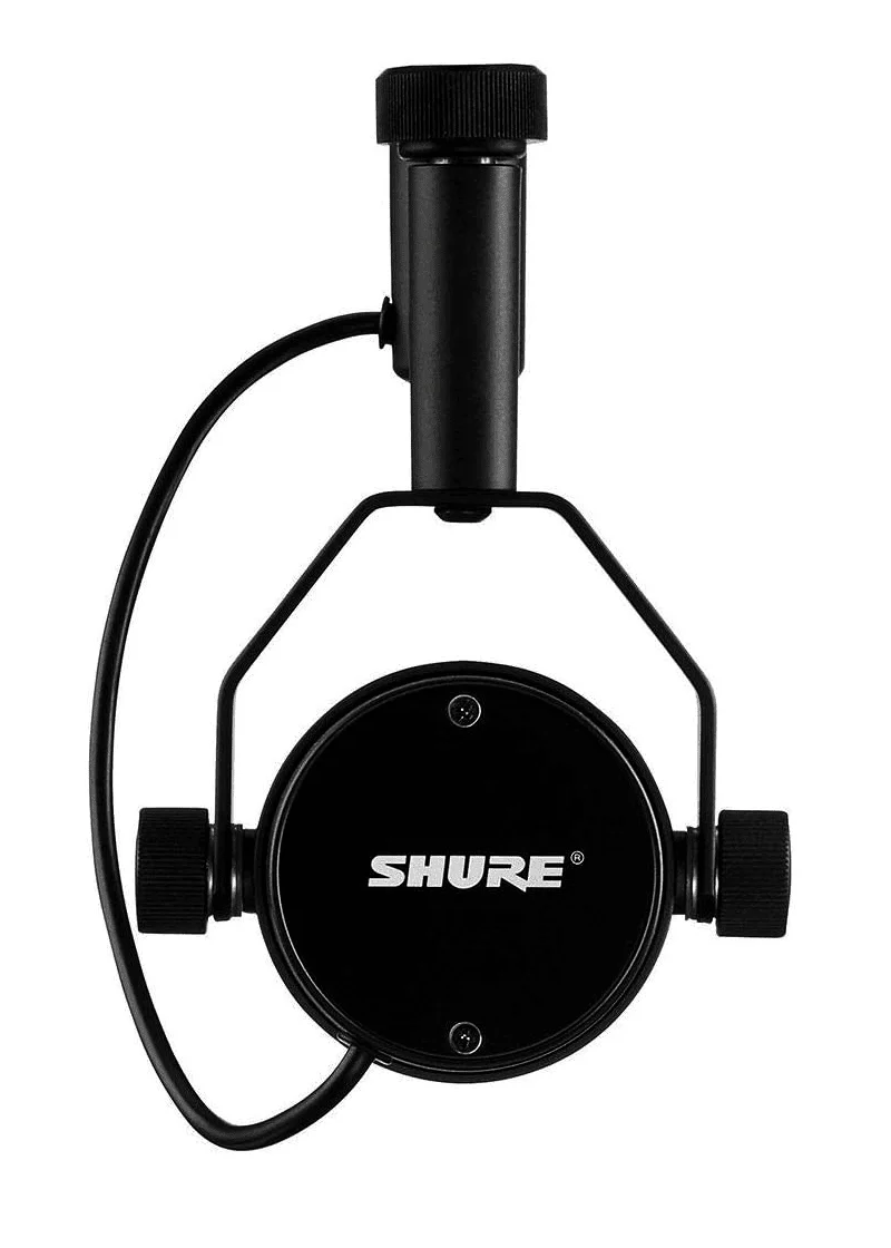 shure sm7b micrófono dinámico de voz Micrófono dinámico Shure SM7B vista posterior