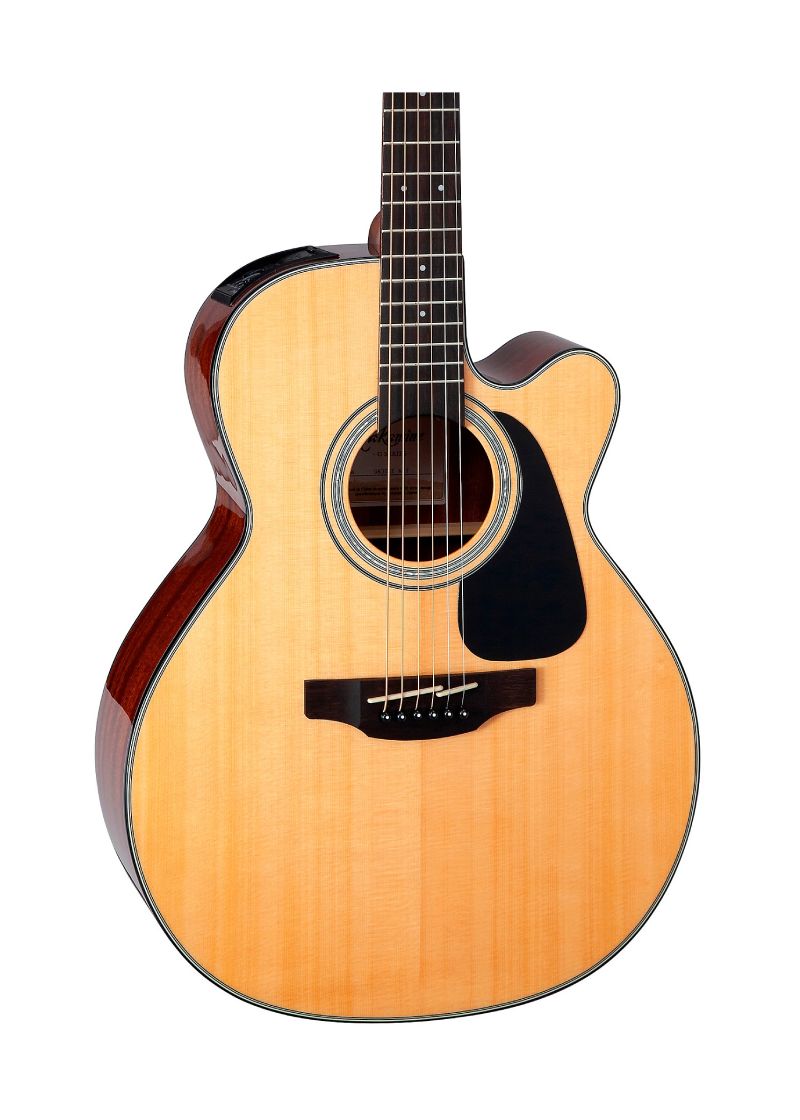 takamine g series gn30ce nex cutaway acoustic electric guitar Guitarra electroacústica Takamine GN30CE detalle del cuerpo NEX Cutaway Gloss Natural
