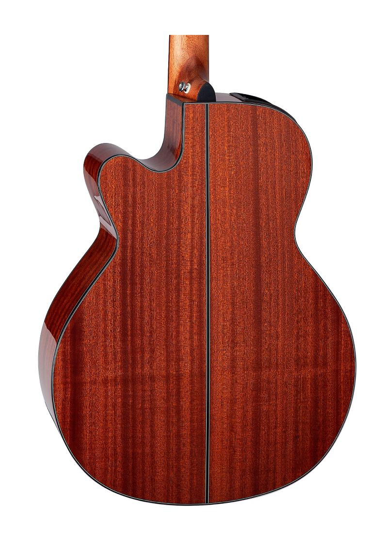 takamine g series gn30ce nex cutaway acoustic electric guitar Guitarra electroacústica Takamine GN30CE vista posterior