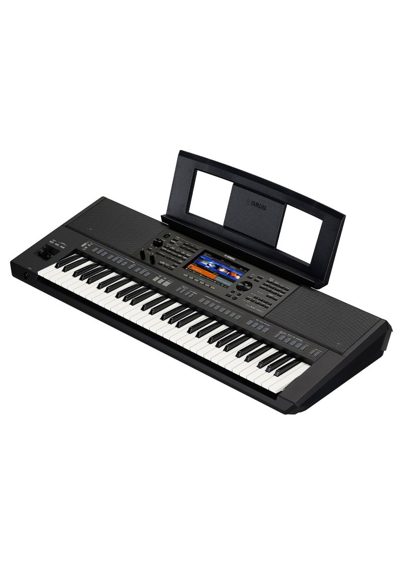yamaha psr sx720 digital workstation Teclado electrónico Yamaha con pantalla y altavoces integrados