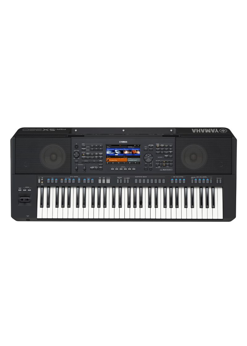 Teclado digital Yamaha PSR-SX con pantalla central