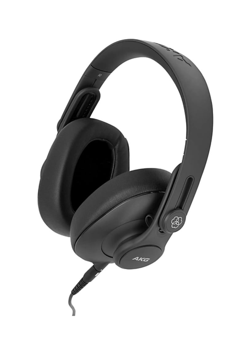 akg k361 closed back studio headphones black