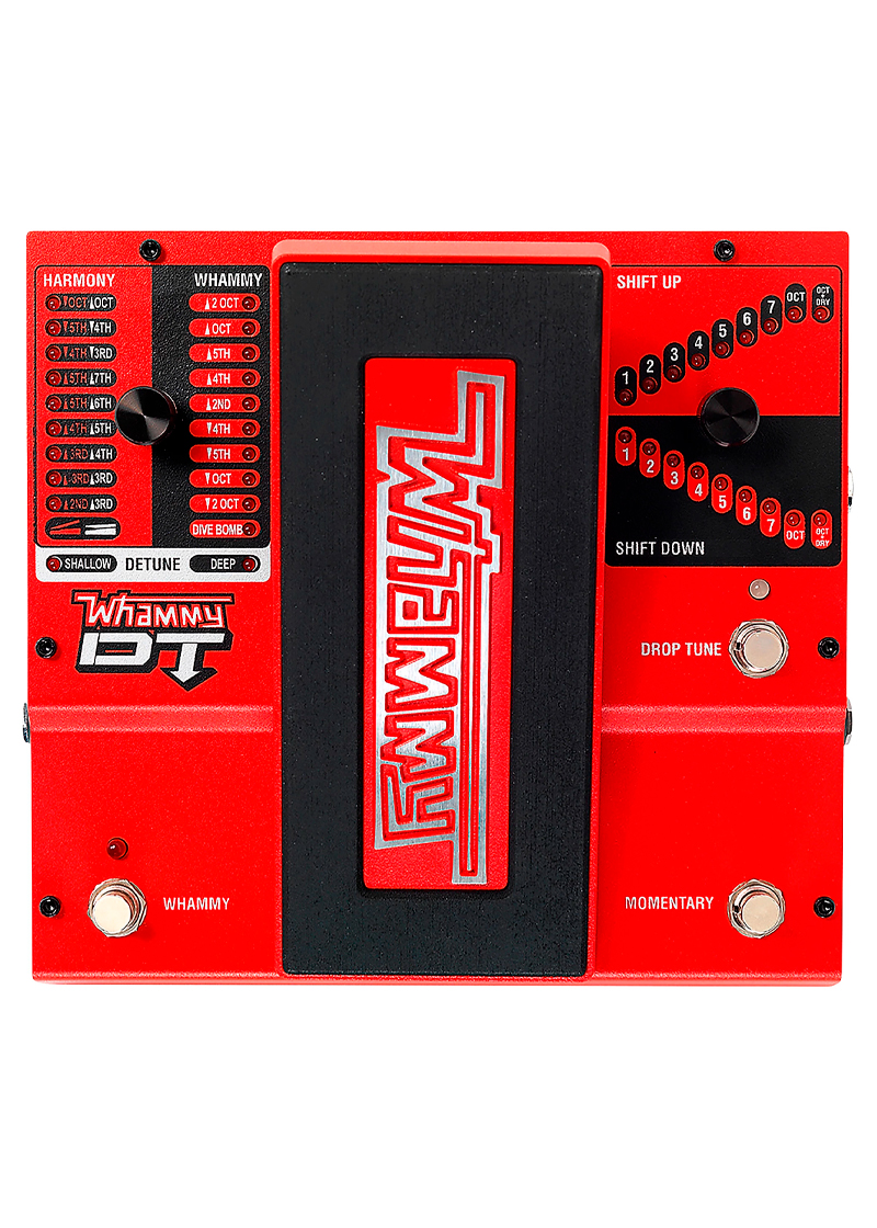 digitech whammy dt drop tune guitar effects pedal