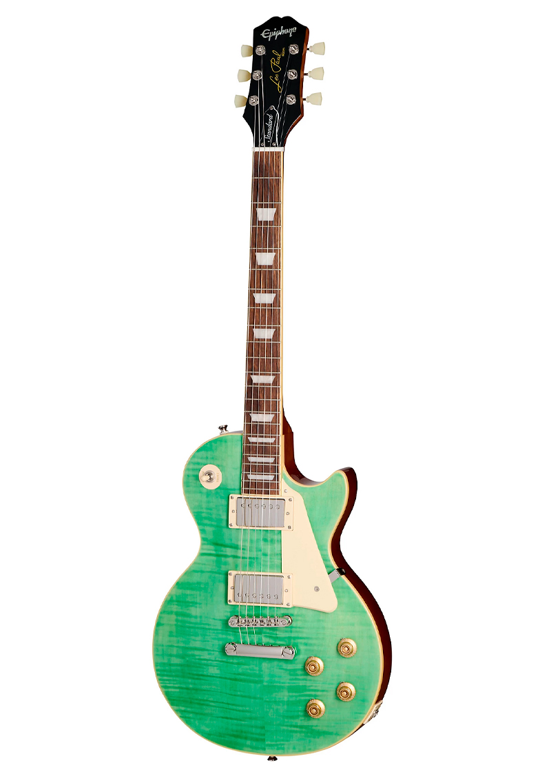 epiphone les paul standard '50s figured electric guitar