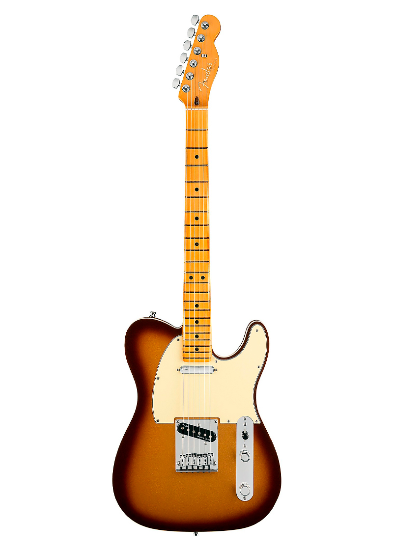 fender american ultra telecaster maple fingerboard electric guitar