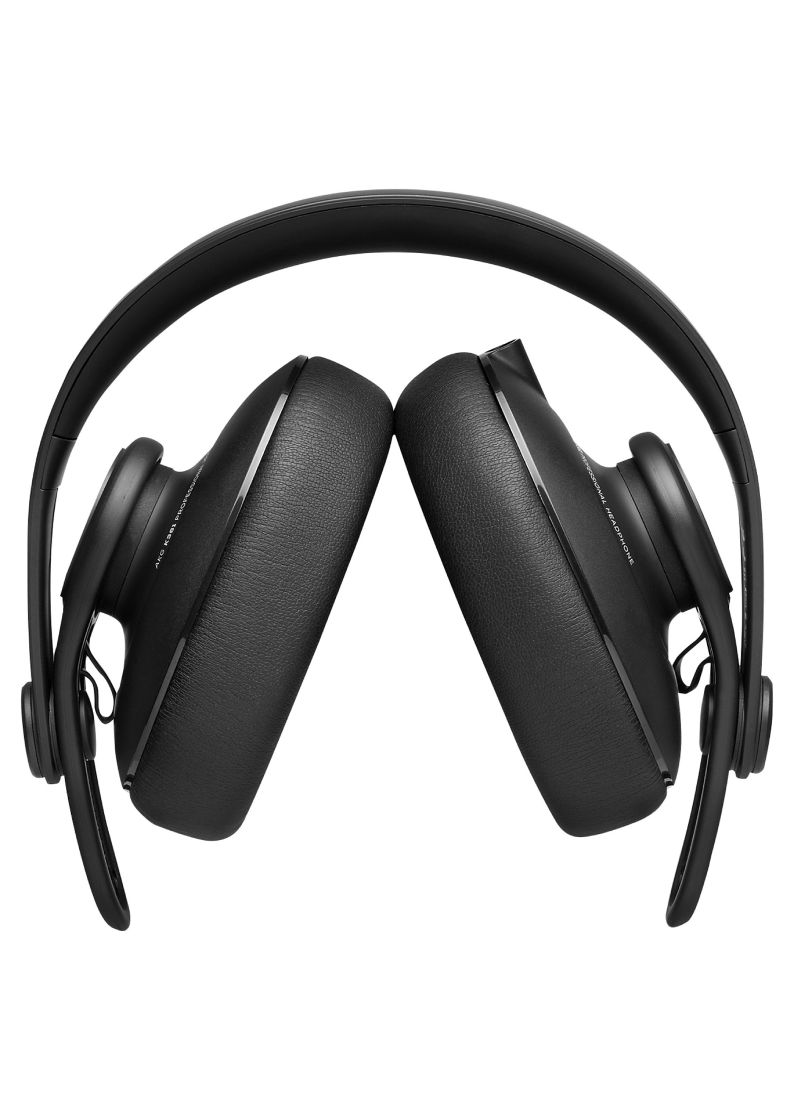 akg k361 closed back studio headphones black Audífonos de estudio AKG K361 vista frontal