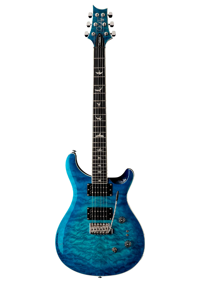 prs se custom 24 08 quilt package electric guitar