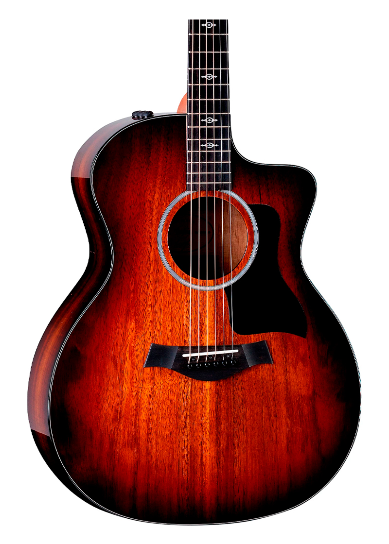 taylor 224ce k deluxe grand auditorium acoustic electric guitar shaded edge burst taylor 224ce k deluxe grand auditorium acoustic electric guitar shaded edge burst