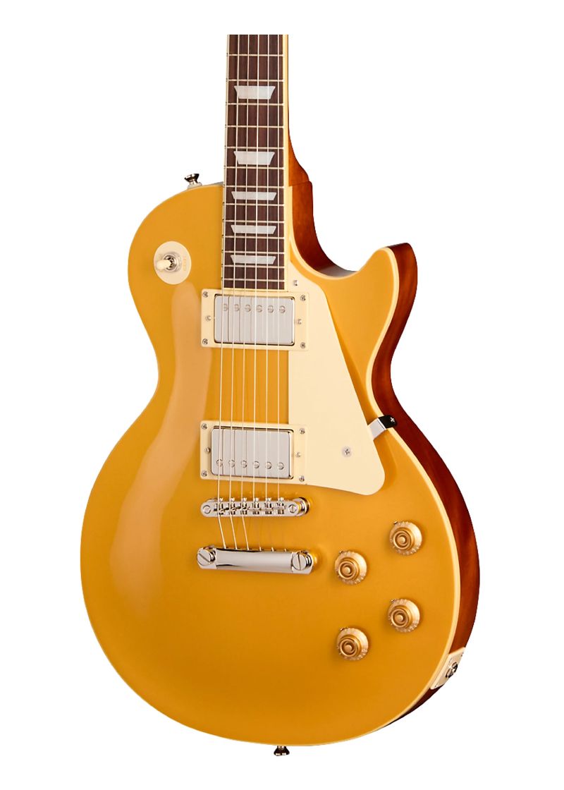 epiphone les paul standard '50s electric guitar Guitarra eléctrica dorada tipo Les Paul