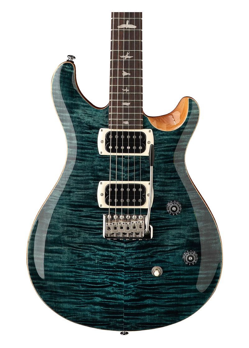 prs se ce24 electric guitar Guitarra eléctrica PRS SE CE24 detalle del cuerpo Slate Blue
