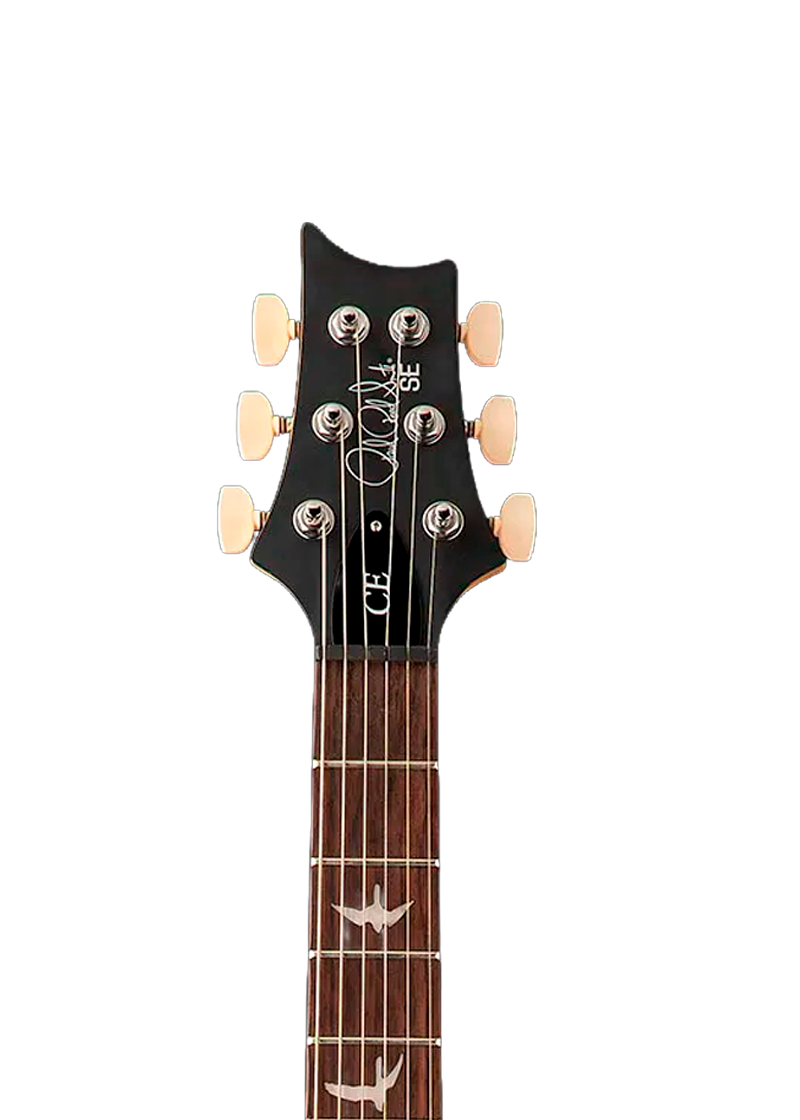 prs se ce24 electric guitar Guitarra eléctrica PRS SE CE24 detalle del diapason