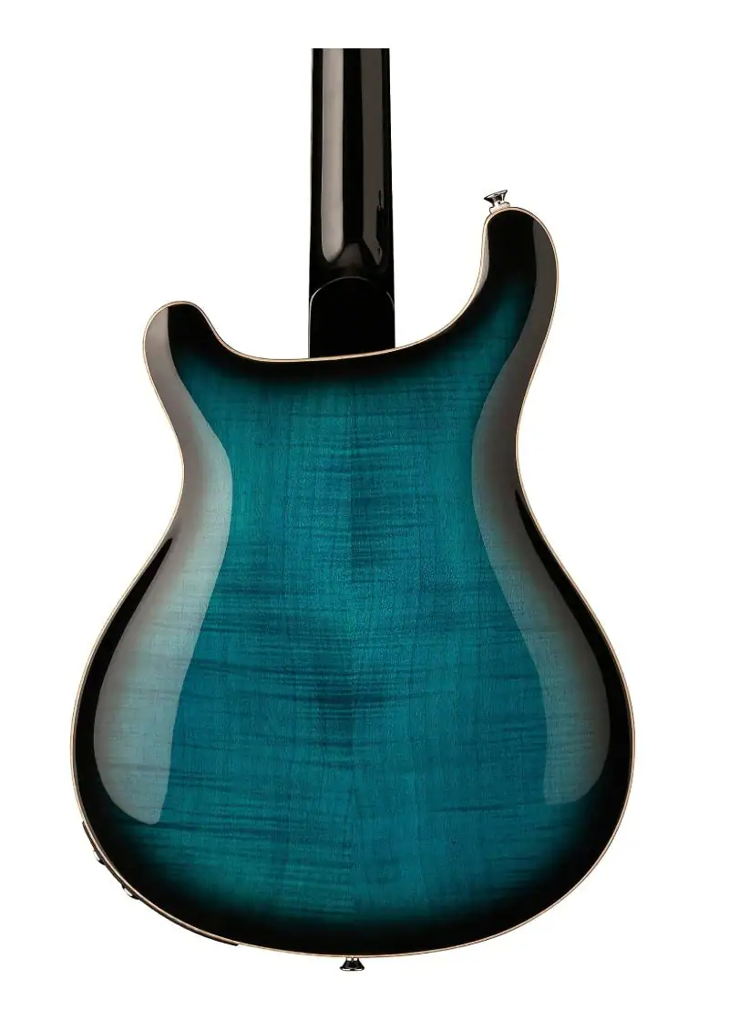 prs se hollowbody ii piezo electric guitar peacock blue Guitarra eléctrica PRS SE Hollowbody II Piezo vista posterior
