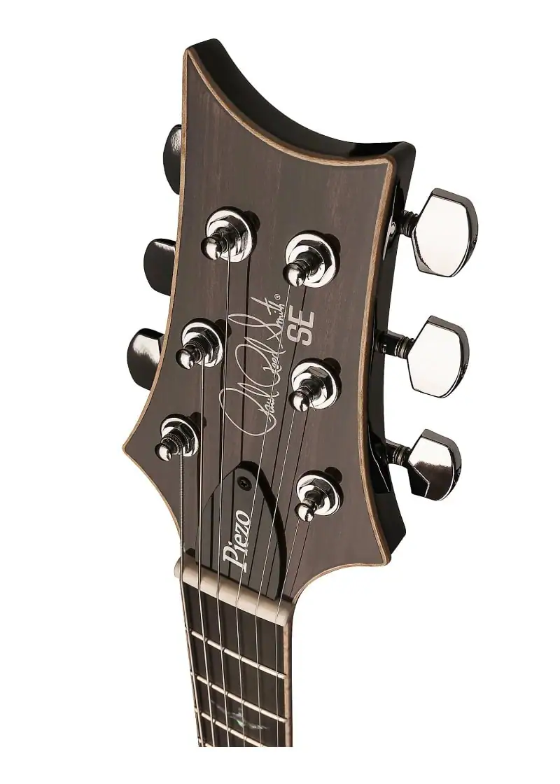 prs se hollowbody ii piezo electric guitar peacock blue Guitarra eléctrica PRS SE Hollowbody II Piezo detalle del diapasón
