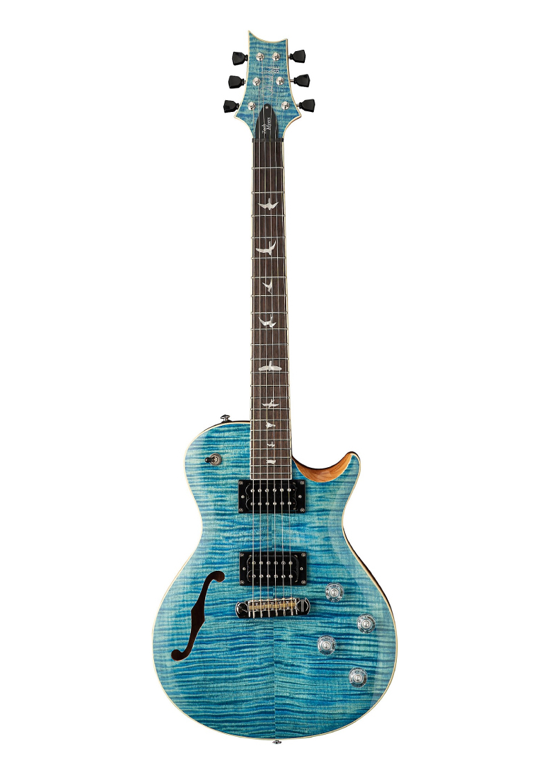 Guitarra eléctrica PRS SE Zach Myers Myers Blue vista frontal