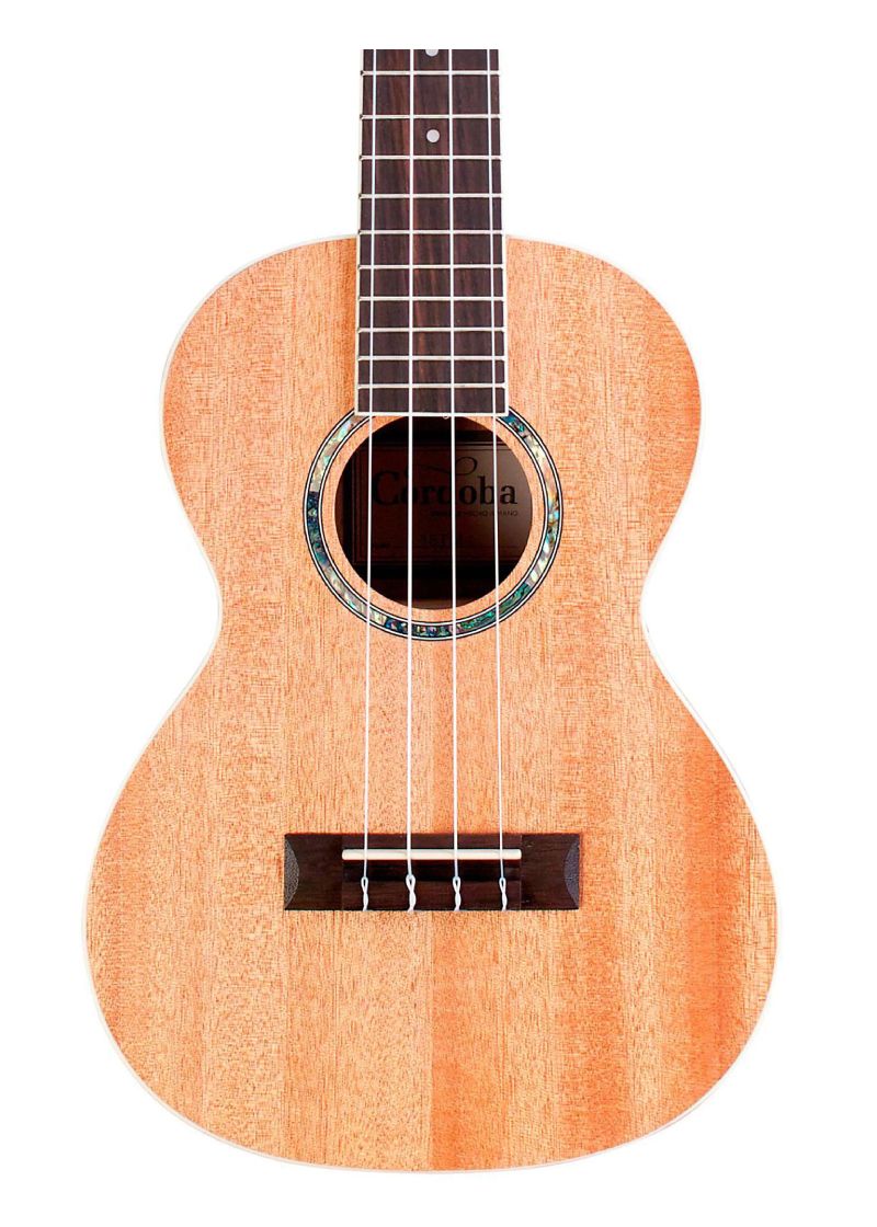 cordoba 15tm tenor ukulele natural Ukelele Cordoba 15TM Tenor detalle del cuerpo Natural