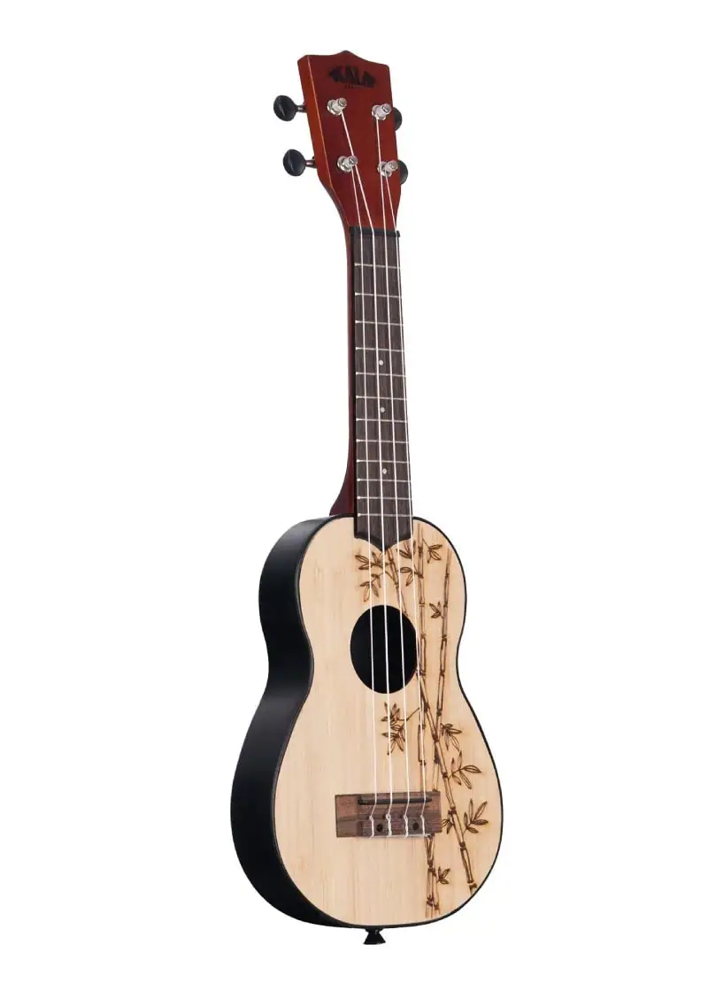 kala ukadelic bamboo hybrid soprano natural Ukelele soprano Kala Ukadelic Bamboo vista lateral