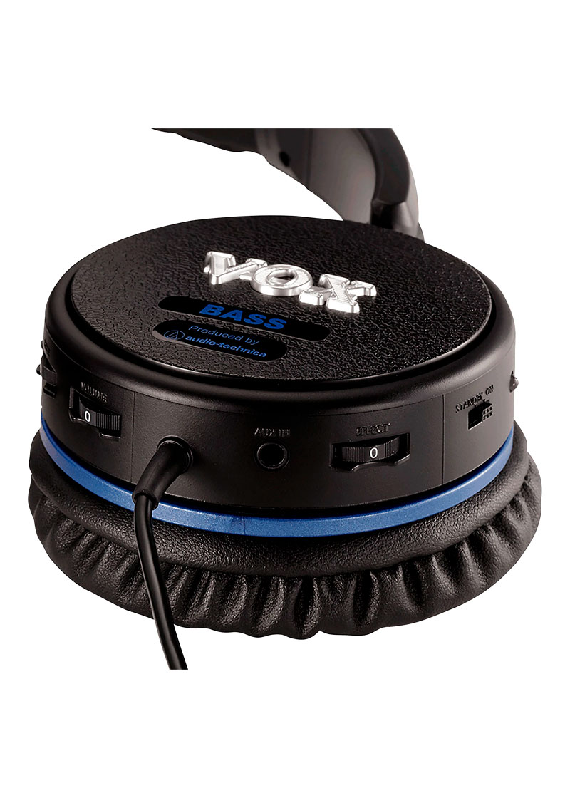 Vox VGH Bass Guitar Amp Headphones Black Music Head Store