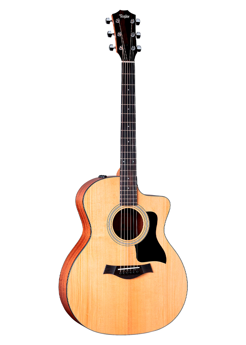taylor 114ce grand auditorium acoustic electric guitar natural