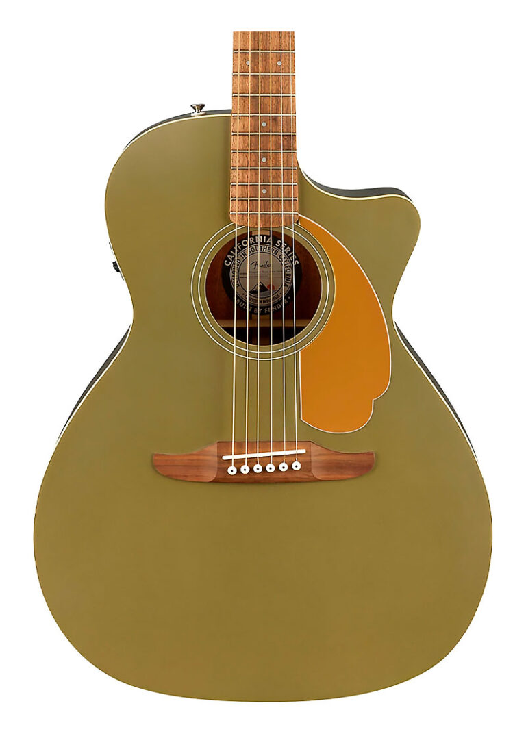Fender California Newporter Player AcousticElectric Guitar Music