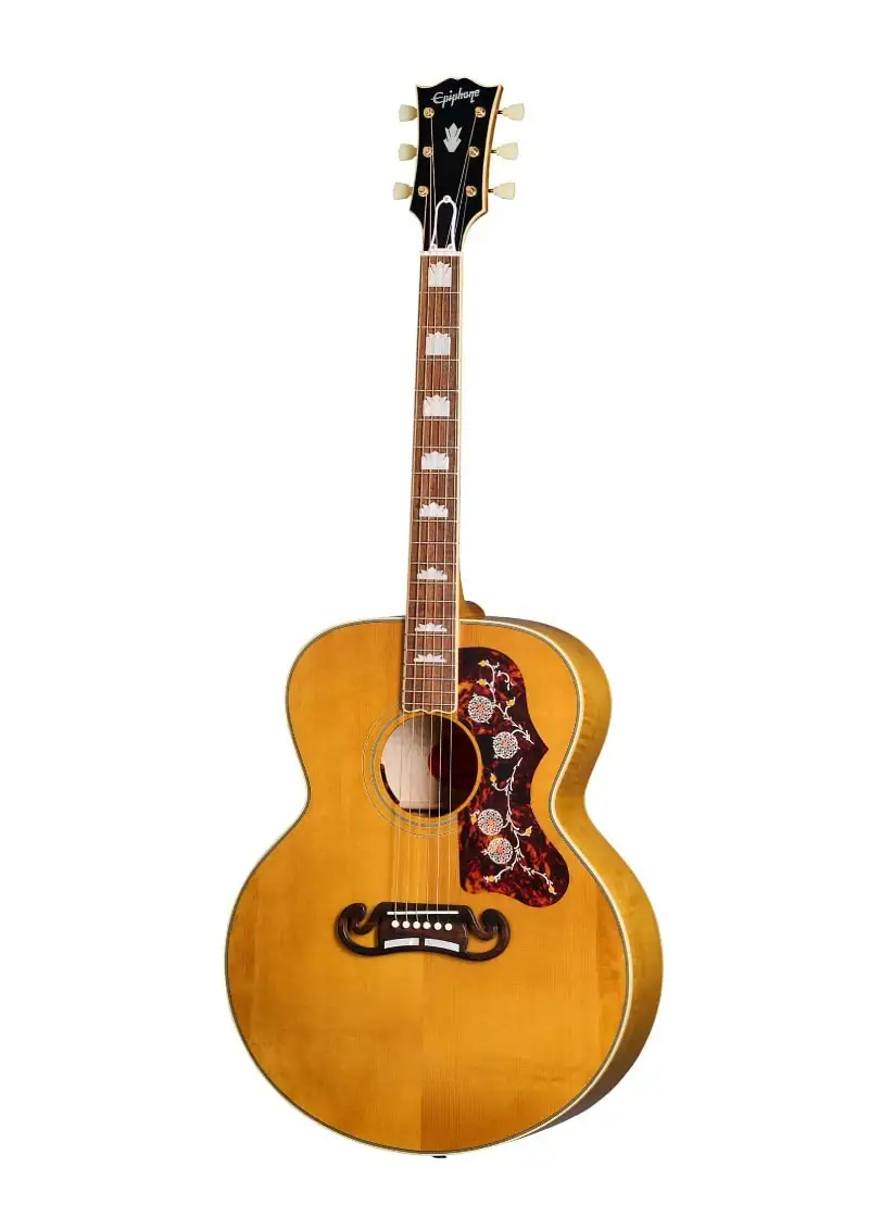 Guitarra electroacústica Epiphone Inspired by Gibson Custom 1957 SJ-200 vista frontal