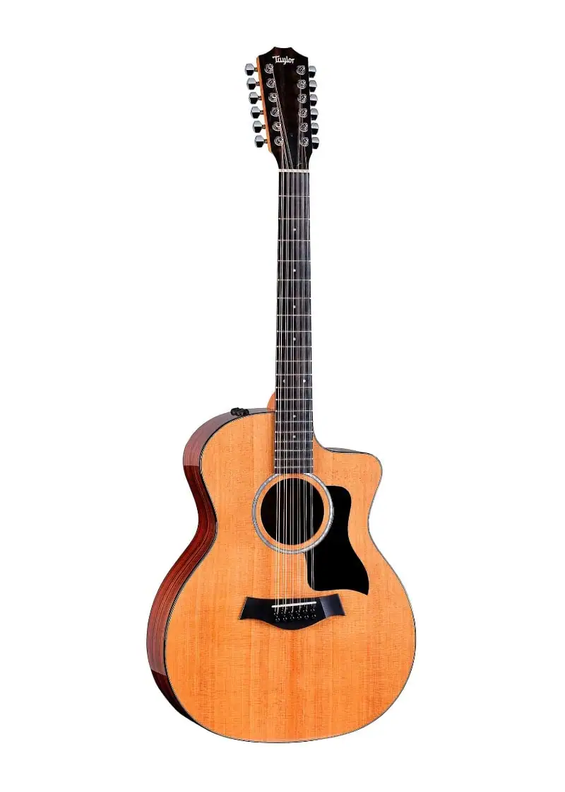Guitarra electroacústica Taylor 254ce Plus vista frontal