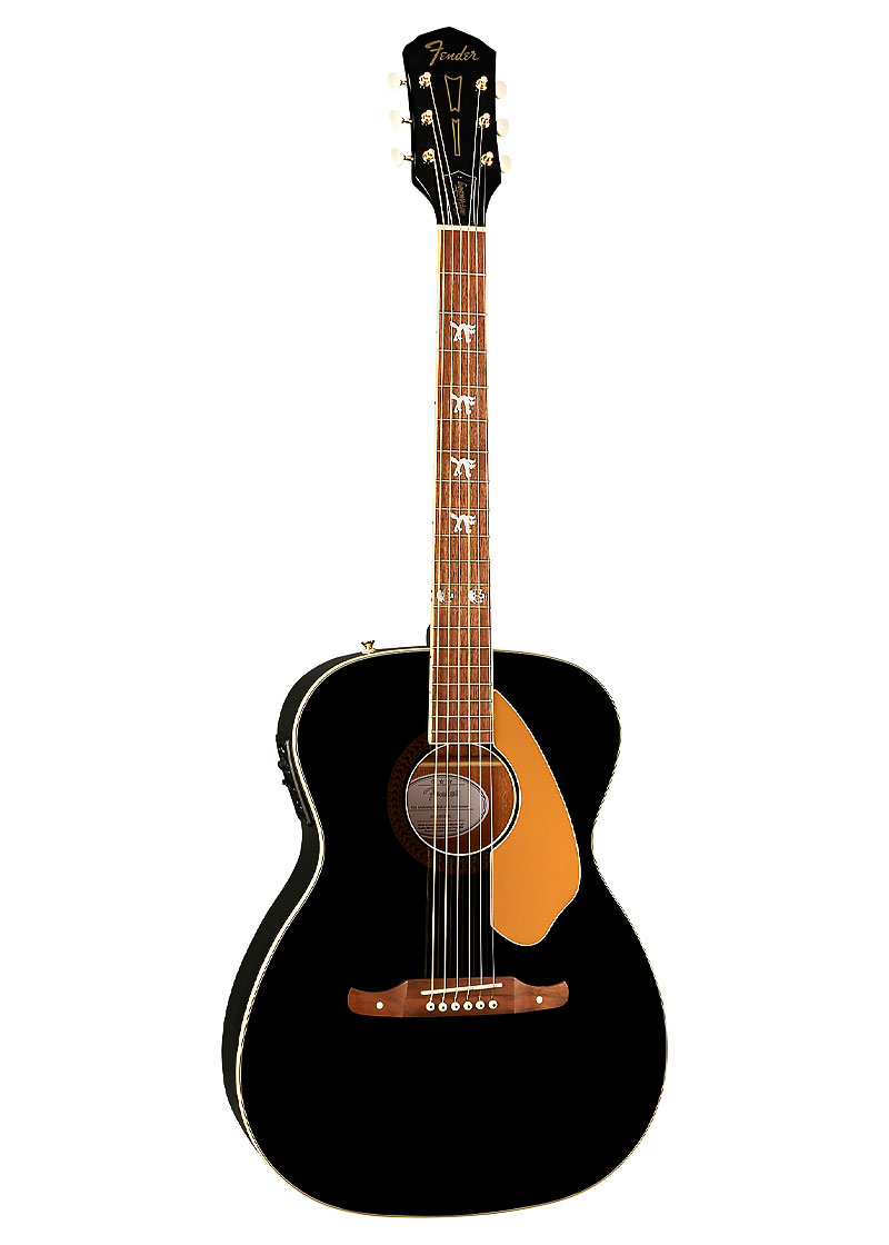 fender tim armstrong 10th anniversary hellcat acoustic guitar black1